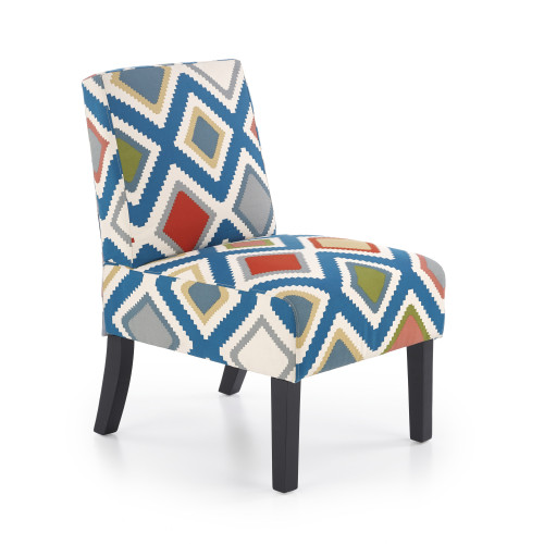 FIDO leisure chair, color: multicolored DIOMMI V-CH-FIDO-FOT-WIELOBARWNY