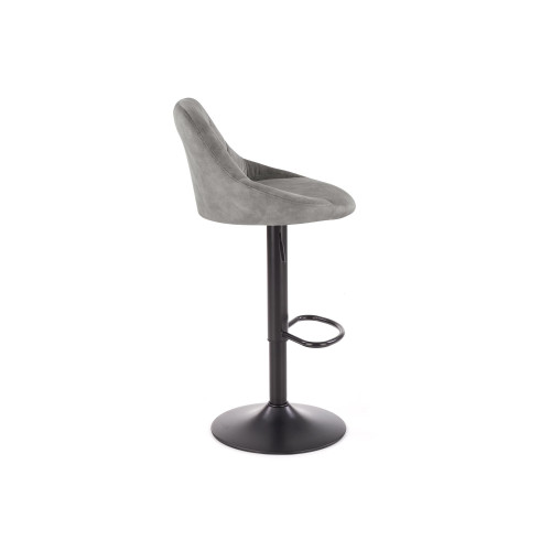 H101 bar stool grey DIOMMI V-CH-H/101-POPIELATY H101 bar stool grey DIOMMI V-CH-H/101-POPIELATY
