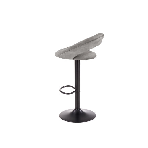 H102 bar stool grey DIOMMI V-CH-H/102-POPIELATY H102 bar stool grey DIOMMI V-CH-H/102-POPIELATY