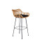 H105 bar stool, color: natural / black DIOMMI V-CH-H/105