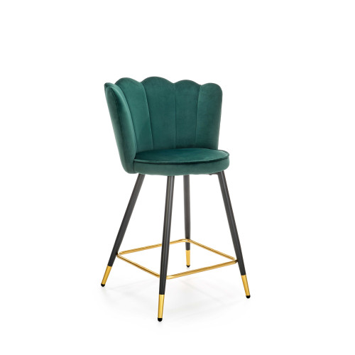 H106 bar stool, color: dark green DIOMMI V-CH-H/106-C.ZIELONY