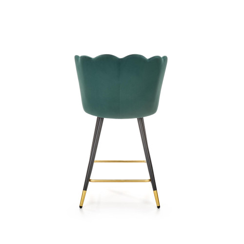 H106 bar stool, color: dark green DIOMMI V-CH-H/106-C.ZIELONY H106 bar stool, color: dark green DIOMMI V-CH-H/106-C.ZIELONY