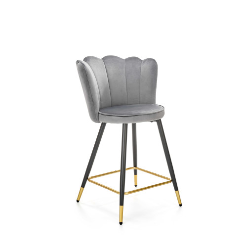 H106 bar stool, color: grey DIOMMI V-CH-H/106-POPIELATY