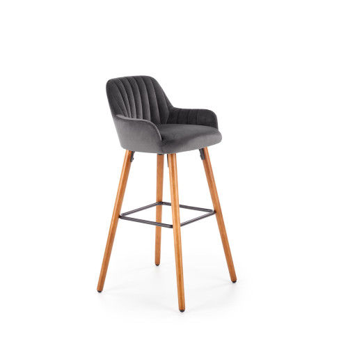 H93 bar stool, color: dark grey DIOMMI V-CH-H/93-C.POPIEL