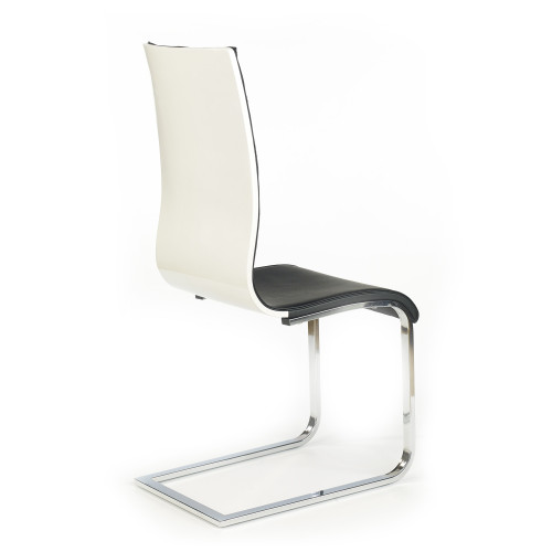 K104 chair color: black DIOMMI V-CH-K/104-KR-CZARNY/BIAŁY-EKO K104 chair color: black DIOMMI V-CH-K/104-KR-CZARNY/BIAŁY-EKO