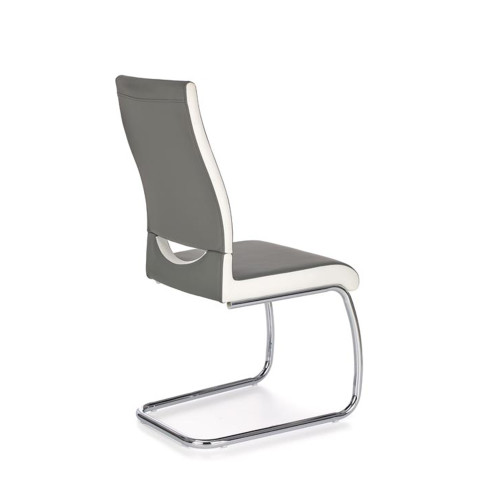 K259 chair, color: grey / white DIOMMI V-CH-K/259-POPIEL