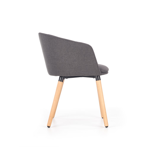 K266 chair, color: dark grey DIOMMI V-CH-K/266-KR-C.POPIEL K266 chair, color: dark grey DIOMMI V-CH-K/266-KR-C.POPIEL