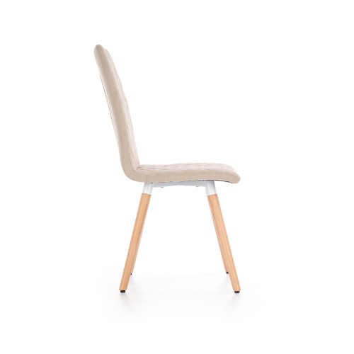 K282 chair, color: beige DIOMMI V-CH-K/282-KR-BEŻOWY K282 chair, color: beige DIOMMI V-CH-K/282-KR-BEŻOWY