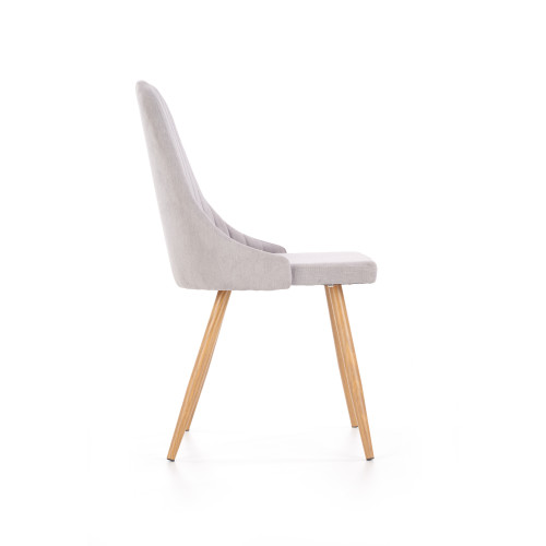 K285 chair, color: light grey DIOMMI V-CH-K/285-KR-J.POPIEL K285 chair, color: light grey DIOMMI V-CH-K/285-KR-J.POPIEL
