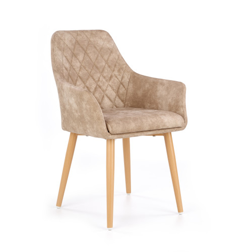 K287 chair, color: beige DIOMMI V-CH-K/287-KR-BEŻOWY