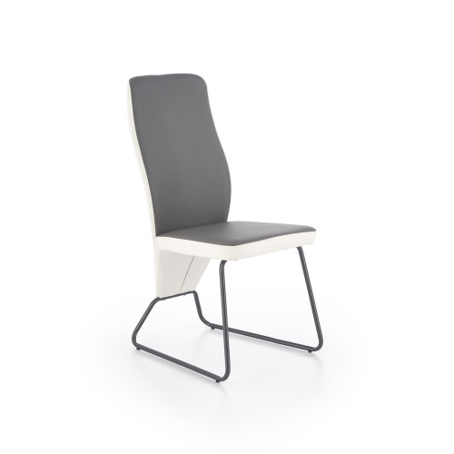K300 chair,. color: white / grey DIOMMI V-CH-K/300-KR-BIAŁY/POPIEL