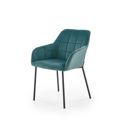 K305 chair dark green DIOMMI V-CH-K/305-KR-C.ZIELONY
