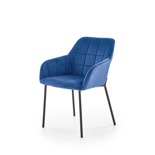 K305 chair dark blue DIOMMI V-CH-K/305-KR-GRANATOWY