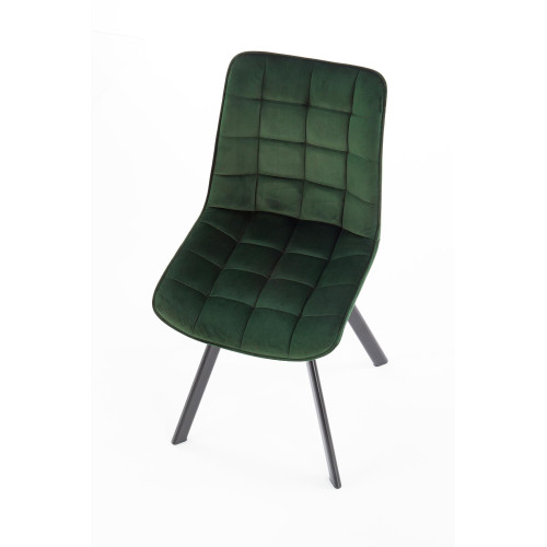 K332 chair, color: dark green DIOMMI V-CH-K/332-KR-C.ZIELONY K332 chair, color: dark green DIOMMI V-CH-K/332-KR-C.ZIELONY