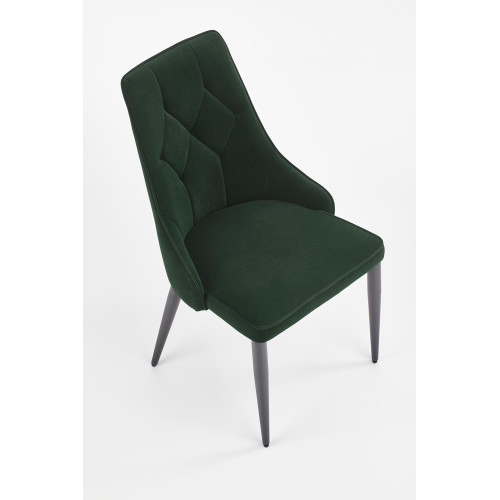K365 chair, color: dark green DIOMMI V-CH-K/365-KR-C.ZIELONY K365 chair, color: dark green DIOMMI V-CH-K/365-KR-C.ZIELONY