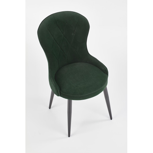 K366 chair, color: dark green DIOMMI V-CH-K/366-KR-C.ZIELONY K366 chair, color: dark green DIOMMI V-CH-K/366-KR-C.ZIELONY