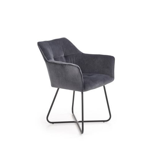 K377 chair, color: grey DIOMMI V-CH-K/377-KR-POPIEL