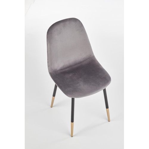 K379 chair, color: grey DIOMMI V-CH-K/379-KR-POPIEL K379 chair, color: grey DIOMMI V-CH-K/379-KR-POPIEL