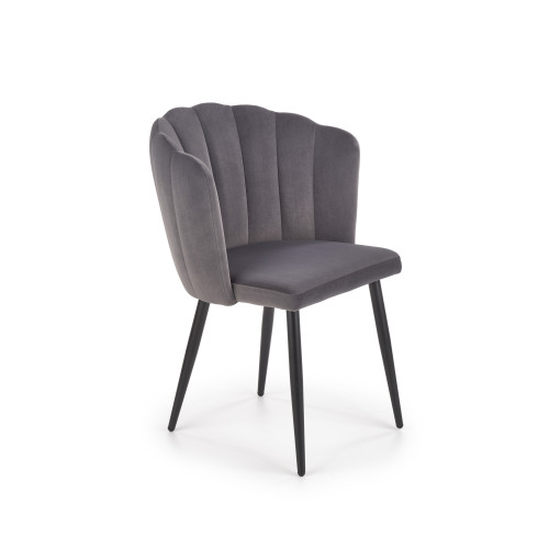 K386 chair, color: grey DIOMMI V-CH-K/386-KR-POPIELATY
