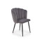 K386 chair, color: grey DIOMMI V-CH-K/386-KR-POPIELATY