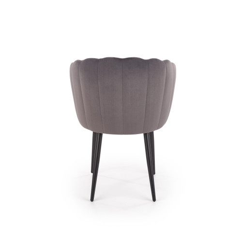K386 chair, color: grey DIOMMI V-CH-K/386-KR-POPIELATY K386 chair, color: grey DIOMMI V-CH-K/386-KR-POPIELATY