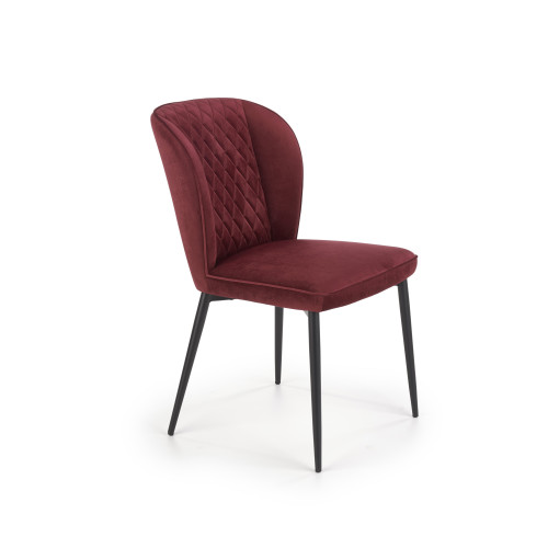 K399 chair, color: dark red DIOMMI V-CH-K/399-KR-BORDOWY