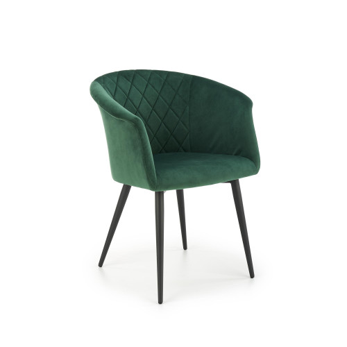 K421 chair dark green DIOMMI V-CH-K/421-KR-C.ZIELONY