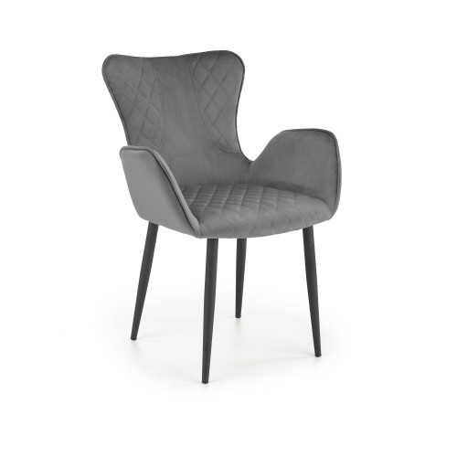 K427 chair color: grey DIOMMI V-CH-K/427-KR-POPIELATY