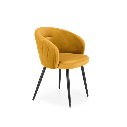 K430 chair color: mustard DIOMMI V-CH-K/430-KR-MUSZTARDOWY