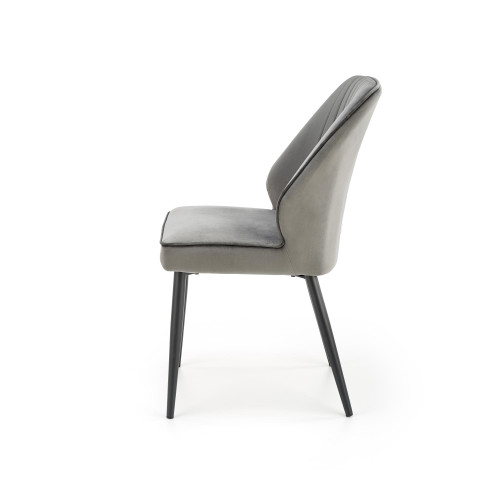 K432 chair color: grey DIOMMI V-CH-K/432-KR-POPIELATY