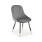 K437 chair color: grey DIOMMI V-CH-K/437-KR-POPIELATY