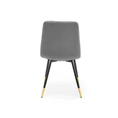 K438 chair color: grey DIOMMI V-CH-K/438-KR-POPIELATY