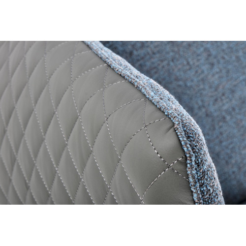 K448 chair color: blue / light grey DIOMMI V-CH-K/448-KR-NIEBIESKI