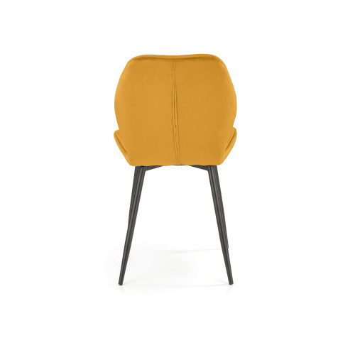 K453 chair color: mustard DIOMMI V-CH-K/453-KR-MUSZTARDOWY K453 chair color: mustard DIOMMI V-CH-K/453-KR-MUSZTARDOWY