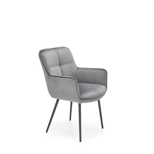 K463 chair grey DIOMMI V-CH-K/463-KR-POPIEL