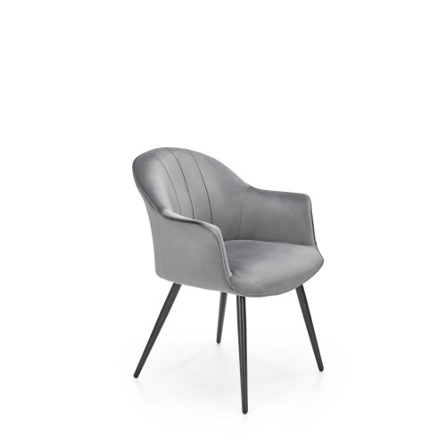 K468 chair grey DIOMMI V-CH-K/468-KR-POPIEL