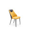 K470 chair mustard/dark grey DIOMMI V-CH-K/470-KR-MUSZTARDOWY/C.POPIEL