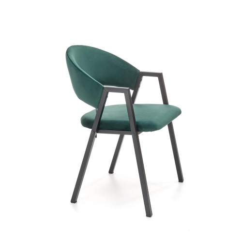 K473 chair dark green DIOMMI V-CH-K/473-KR-C.ZIELONY K473 chair dark green DIOMMI V-CH-K/473-KR-C.ZIELONY