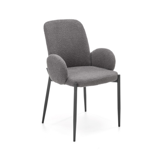 K477 chair grey DIOMMI V-CH-K/477-KR-POPIEL K477 chair grey DIOMMI V-CH-K/477-KR-POPIEL