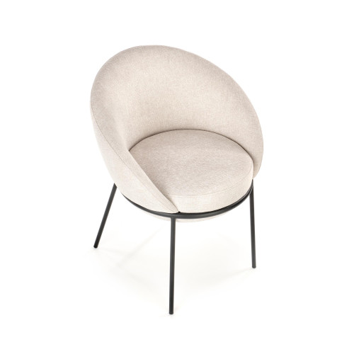 K482 chair beige DIOMMI V-CH-K/482-KR-BEŻOWY K482 chair beige DIOMMI V-CH-K/482-KR-BEŻOWY