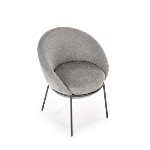 K482 chair grey DIOMMI V-CH-K/482-KR-POPIEL K482 chair grey DIOMMI V-CH-K/482-KR-POPIEL