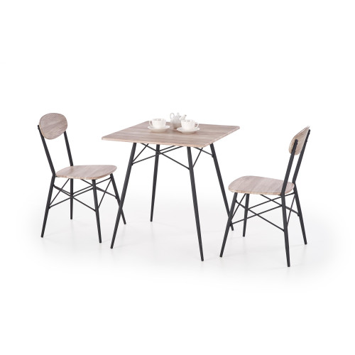 KABIR square, table 2 chairs DIOMMI V-CH-KABIR_KWADRAT-ZESTAW