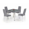 KENT extension table color: grey DIOMMI V-CH-KENT-ST-POPIEL