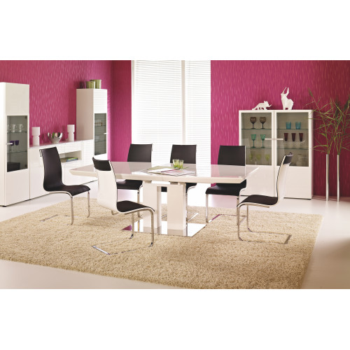 LORENZO extension table color: white DIOMMI V-CH-LORENZO-ST