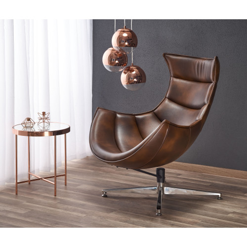 LUXOR leisure chair, color: dark brown DIOMMI V-CH-LUXOR-FOT-C.BRĄZOWY