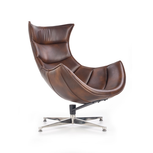 LUXOR leisure chair, color: dark brown DIOMMI V-CH-LUXOR-FOT-C.BRĄZOWY