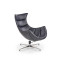 LUXOR leisure chair, color: black DIOMMI V-CH-LUXOR-FOT-CZARNY