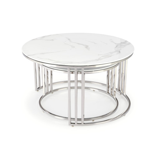 MERCURY set of 2 c. tables DIOMMI V-CH-MERCURY_2-LAW