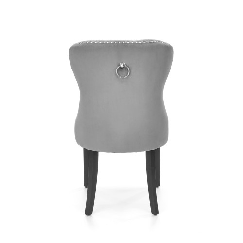 MIYA chair black/grey DIOMMI V-CH-MIYA-KR-POPIEL MIYA chair black/grey DIOMMI V-CH-MIYA-KR-POPIEL
