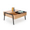 PODIUM, c.table, natural / black DIOMMI V-CH-PODIUM-LAW